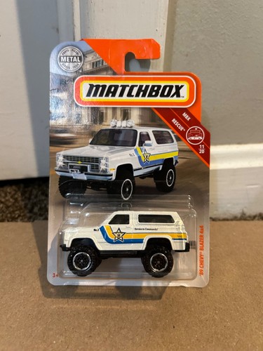 2018 matchbox white - 2018, chevy